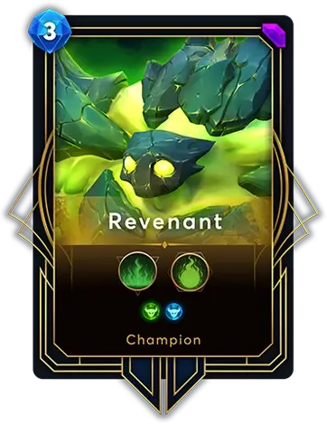 Revenant unit card from Throne Tides